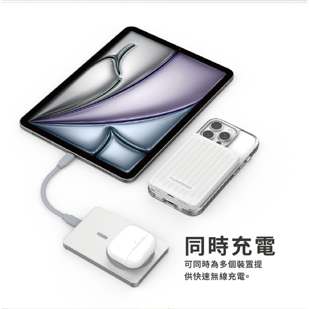 PUREGEAR 普格爾 PD 15W 充電器 行動電源 Type C 適 iPhone 16e 16 15 S25-細節圖8