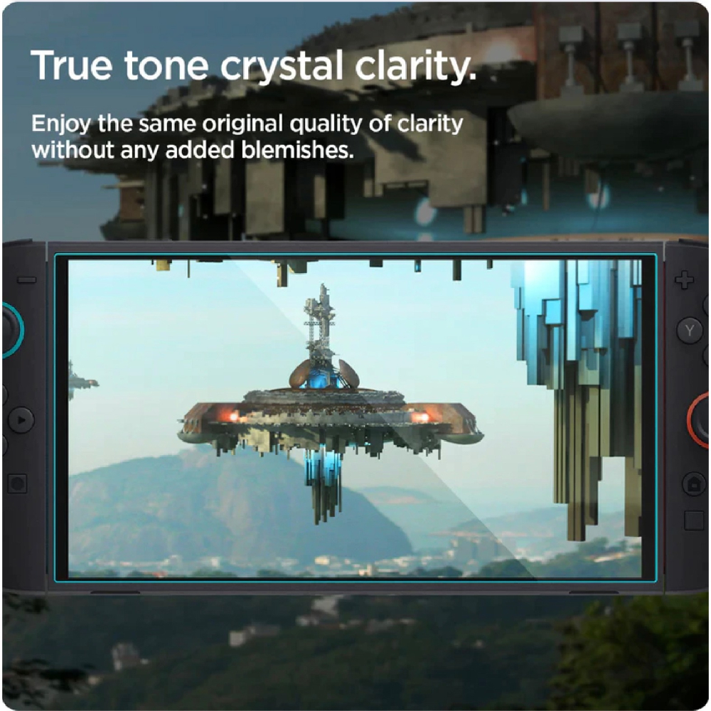 Spigen SGP Glas.tR EZ Fit 玻璃貼 保護貼 螢幕貼 適 Nintendo Switch 2-細節圖9