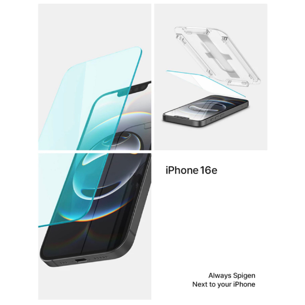 Spigen SGP Glas.tR 保護貼 螢幕貼 玻璃貼 適 iPhone 16e 14 13 Pro-細節圖4