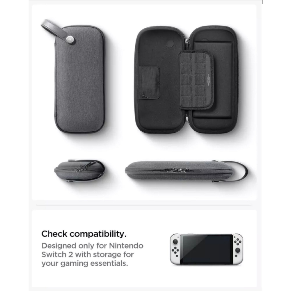 Spigen SGP Klasden 硬殼 收納包 防撞包 手提包 適 Nintendo Switch 2-細節圖4