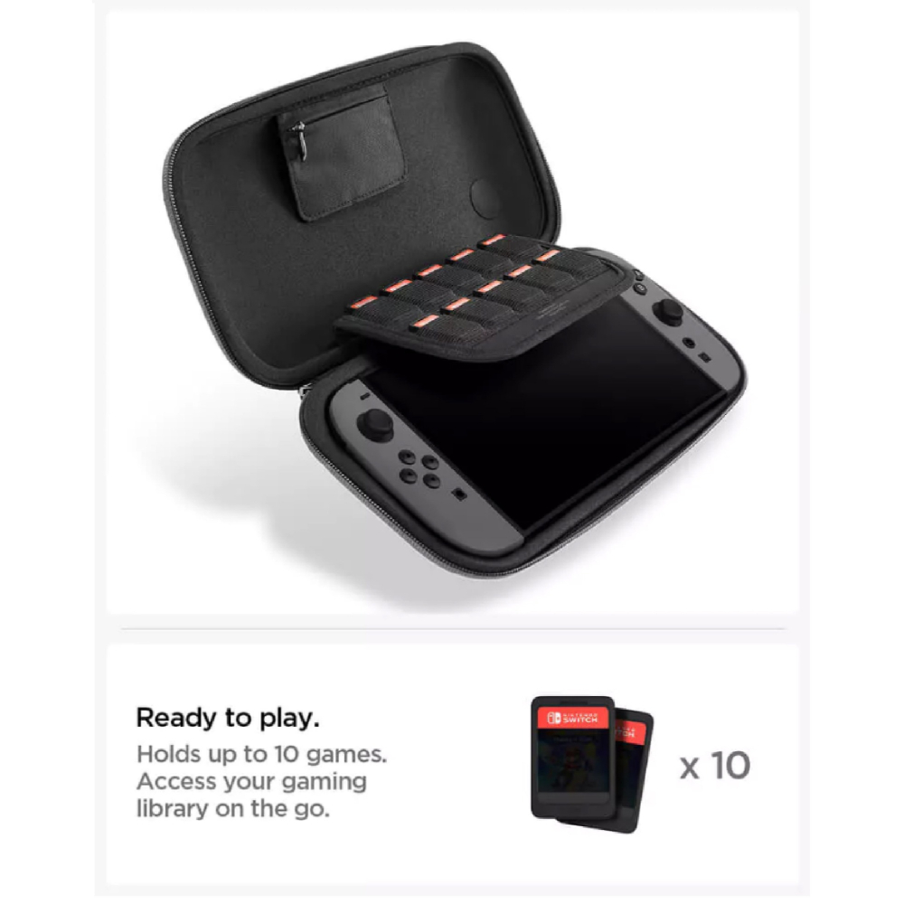 Spigen SGP Klasden 硬殼 收納包 防撞包 手提包 適 Nintendo Switch 2-細節圖5