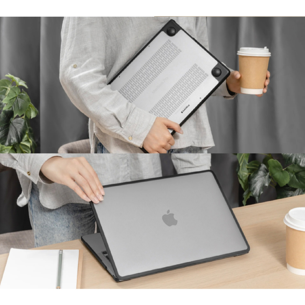 MAGEASY Defender 筆電殼 保護殼 防摔殼 適 MacBook Air Pro M1 M2 M3 M4-細節圖8