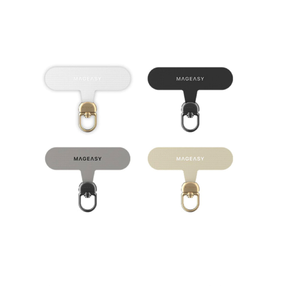 MAGEASY Strap  360° 旋轉 手機 掛片 轉接片 掛繩片 適 iPhone 16e 16 15 S25-細節圖2