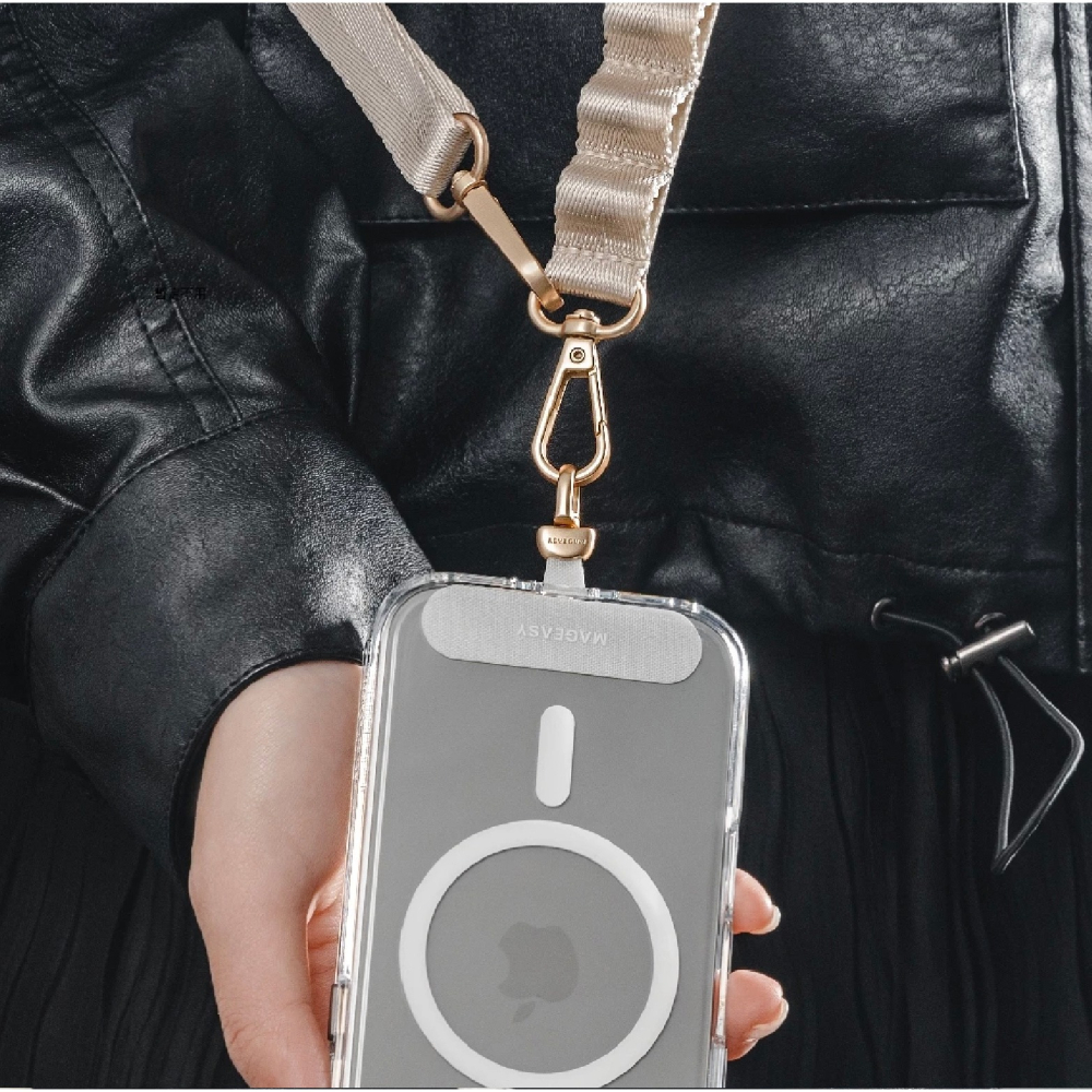 MAGEASY Strap  360° 旋轉 手機 掛片 轉接片 掛繩片 適 iPhone 16e 16 15 S25-細節圖7