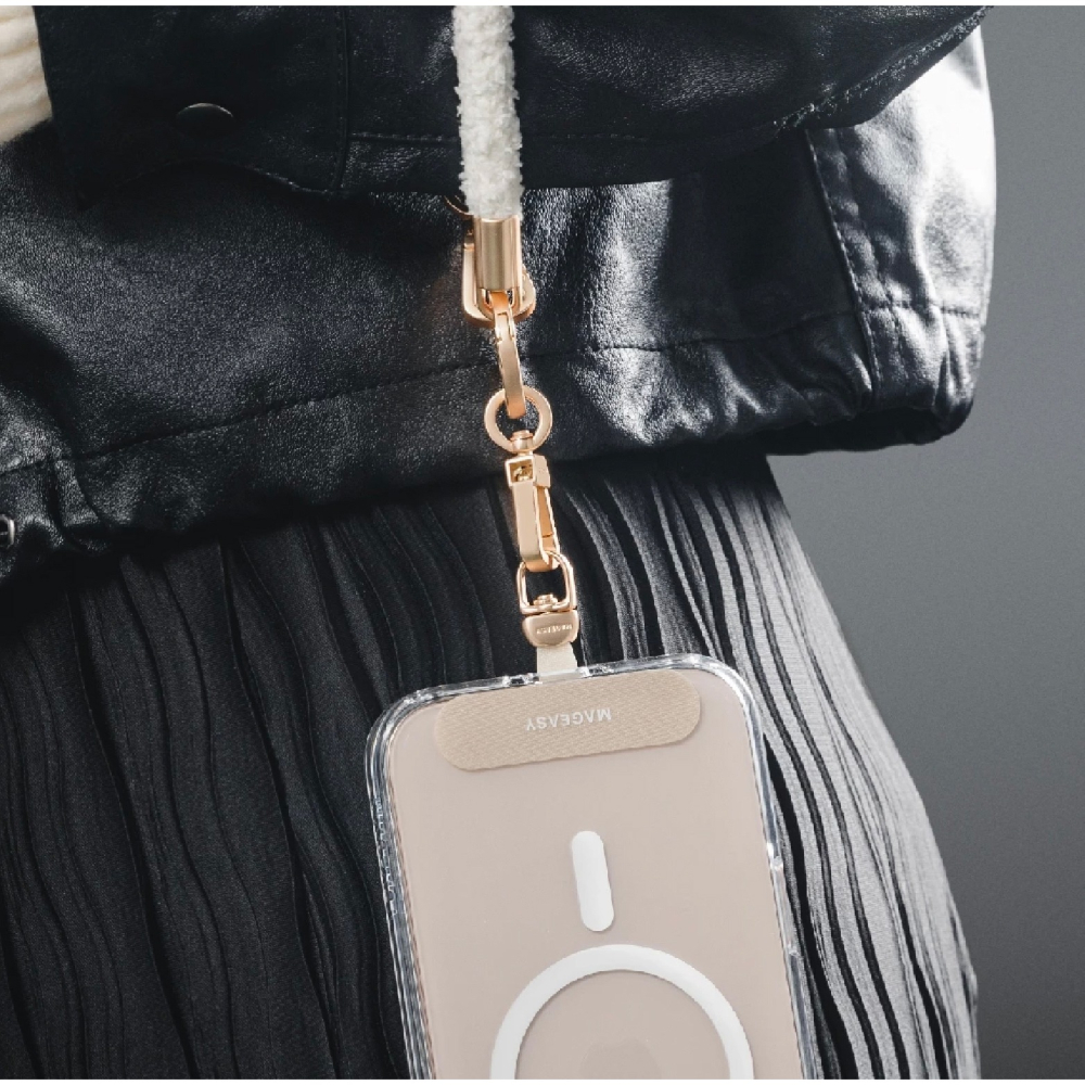 MAGEASY Strap  360° 旋轉 手機 掛片 轉接片 掛繩片 適 iPhone 16e 16 15 S25-細節圖8