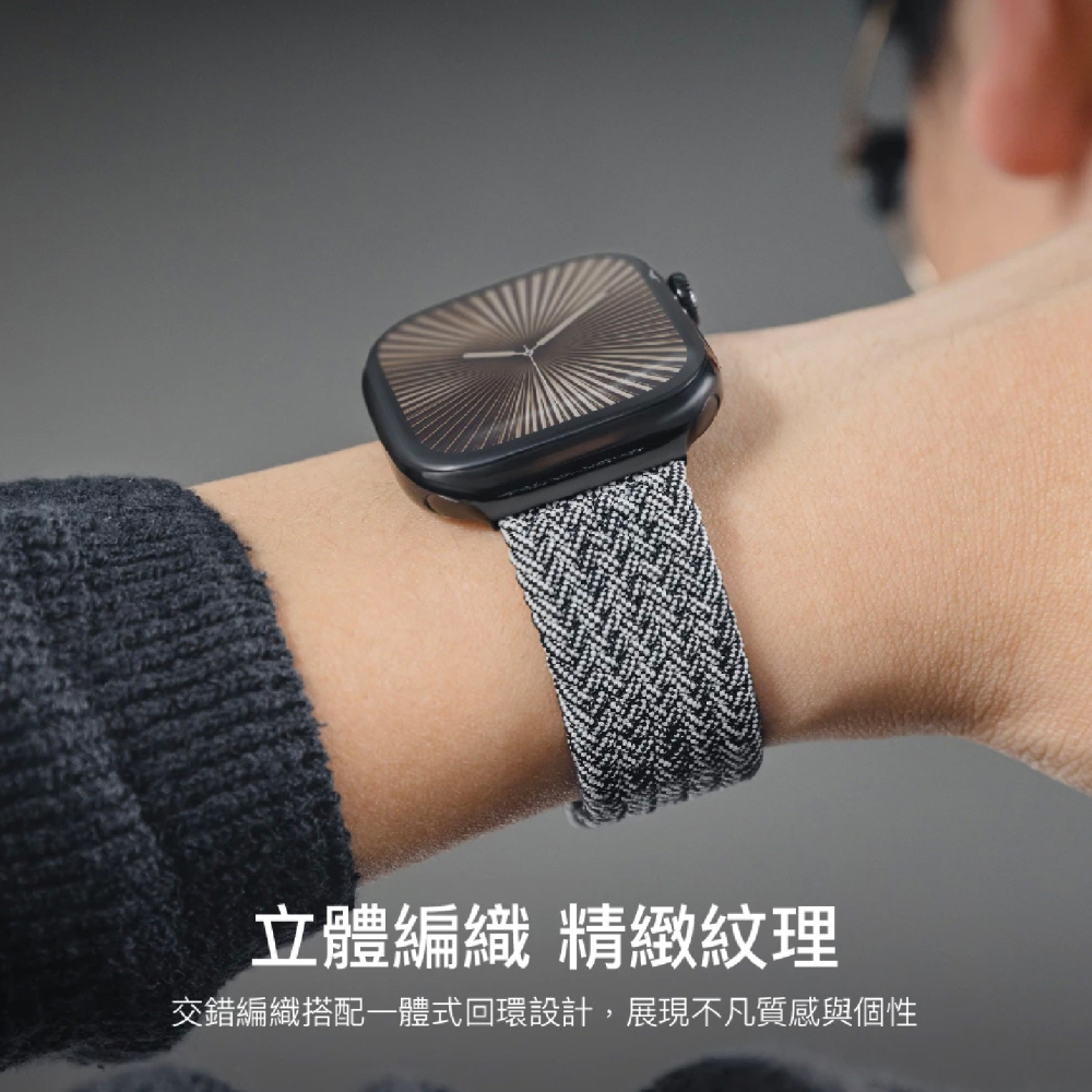 MAGEASY 尼龍 磁扣 錶環 錶帶 Apple Watch s10 40 41 42 44 45 46 49 mm-細節圖4