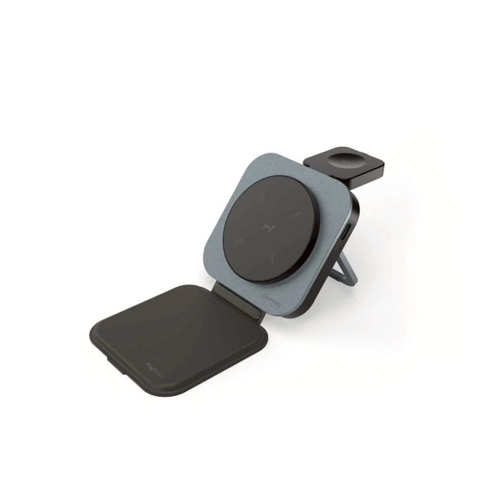 ONPRO MagReact M3 15W 3合1 MagSafe 無線 充電器Qi2 適 iPhone 16 16e-規格圖9