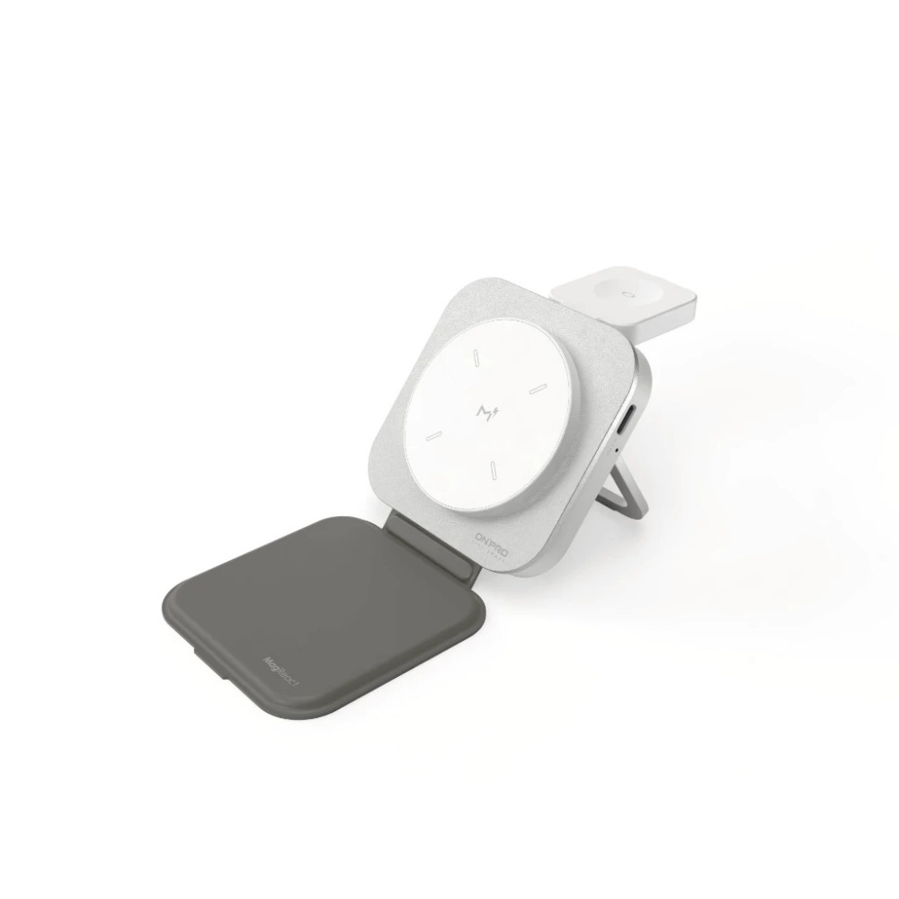 ONPRO MagReact M3 15W 3合1 MagSafe 無線 充電器Qi2 適 iPhone 16 16e-規格圖9