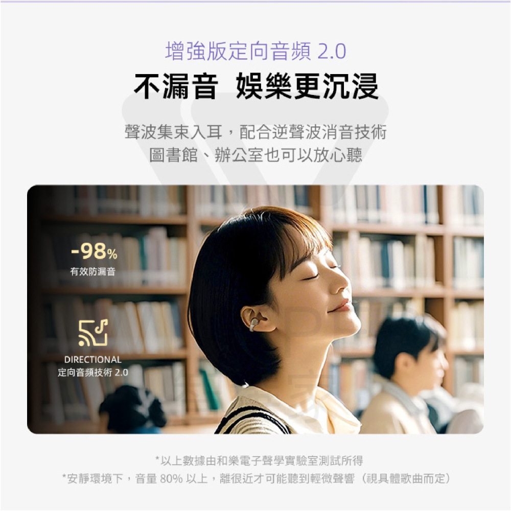 QCY Crossky C30 開放式 真無線 藍牙 耳夾 耳機 適 iPhone 16e 16 15 S25-細節圖9