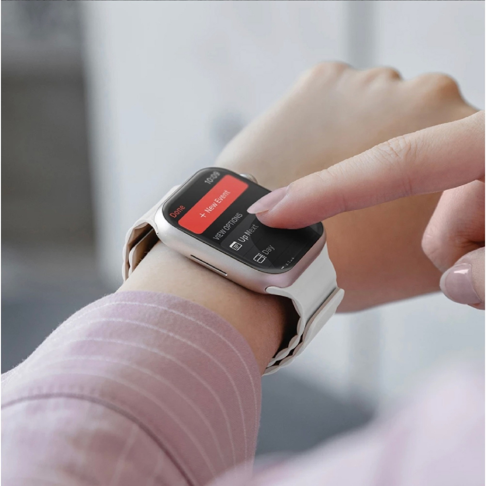 MAGEASY Skin 防水 磁吸 矽膠 錶帶 Apple Watch Ultra 2 S10 49 mm-細節圖6