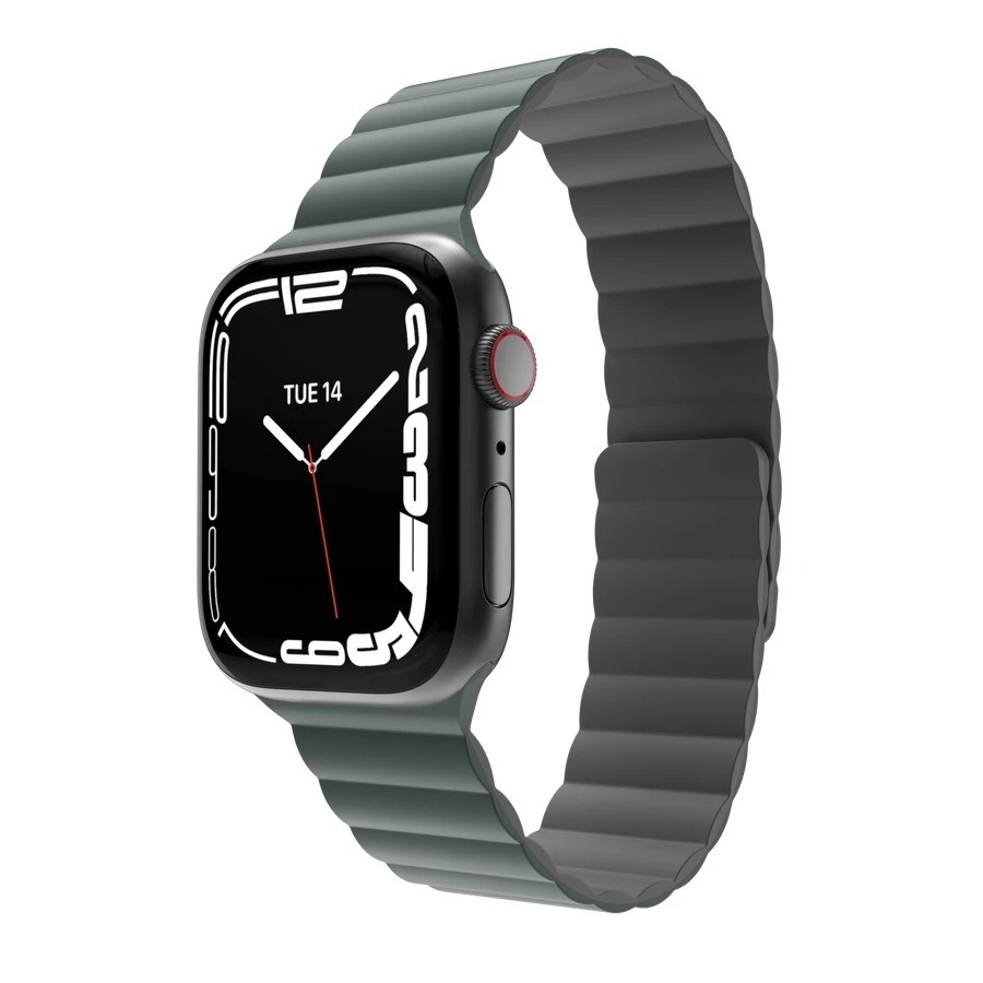 MAGEASY Skin 防水 磁吸 矽膠 錶帶 Apple Watch Ultra 2 S10 49 mm-規格圖11