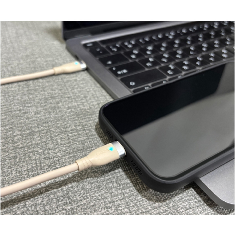 LaPO USB-C 快充線 傳輸線 充電線 PD QC 100W 150cm 適 iPhone 16e 16 S25-細節圖9