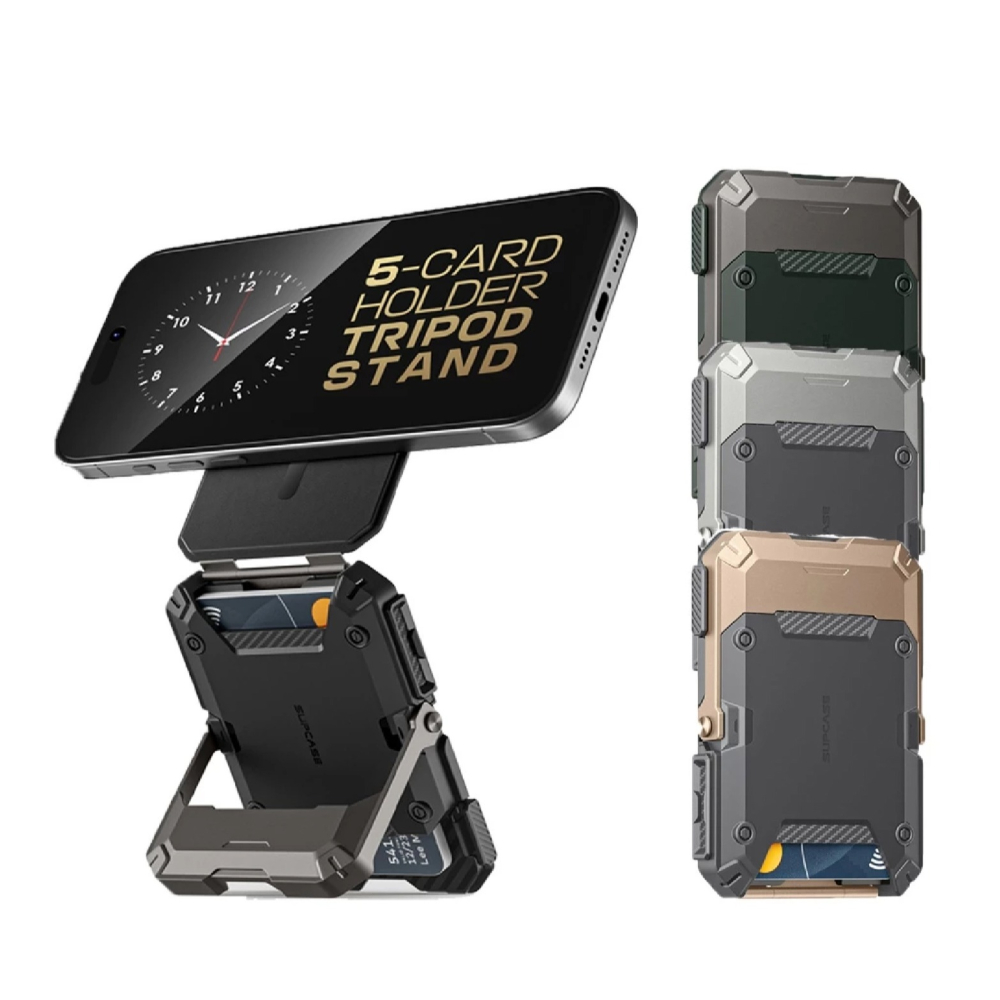 SUPCASE 磁吸 錢包 手機 支架 自拍架 magsafe卡夾 適 iPhone 16e 16 S25-細節圖2