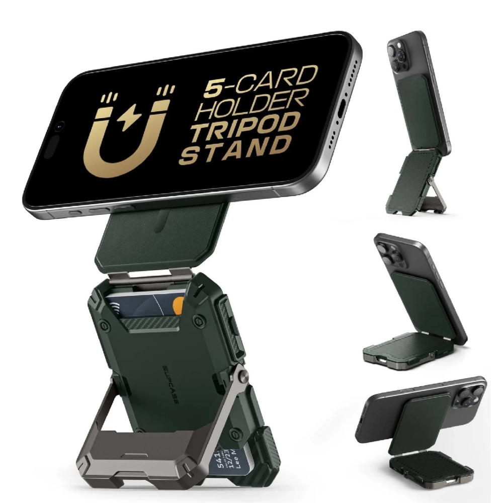 SUPCASE 磁吸 錢包 手機 支架 自拍架 magsafe卡夾 適 iPhone 16e 16 S25-細節圖3