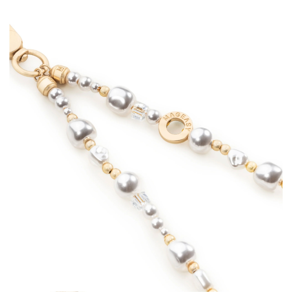 MAGEASY Pearl Wrist Strap 軟糖熊 手腕 掛繩 掛繩片 適 iPhone 16e 16 S25-細節圖4