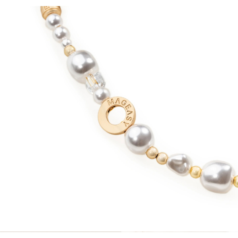 MAGEASY Pearl Wrist Strap 軟糖熊 手腕 掛繩 掛繩片 適 iPhone 16e 16 S25-細節圖5