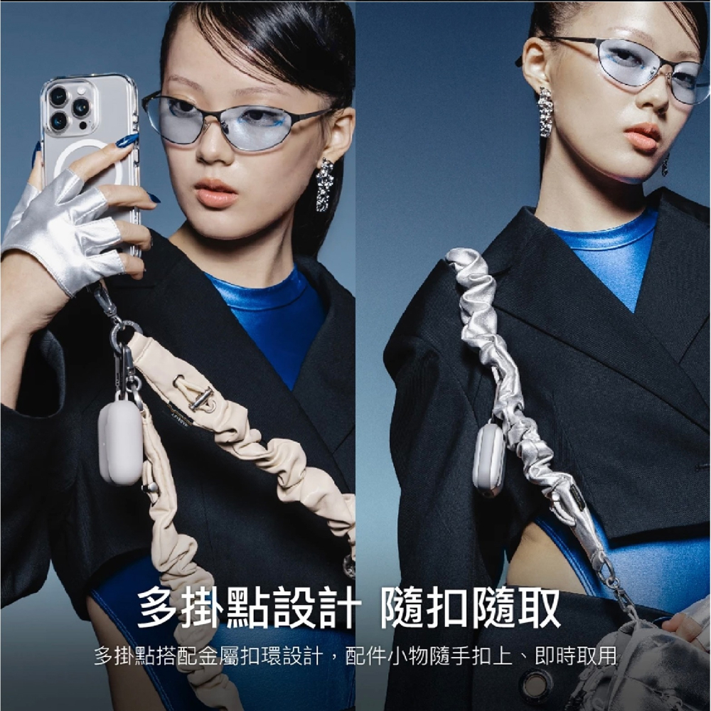 MAGEASY 手機 掛繩 掛繩片組 大腸圈 揹繩 背帶 適 iPhone 16e 16 S25-細節圖5