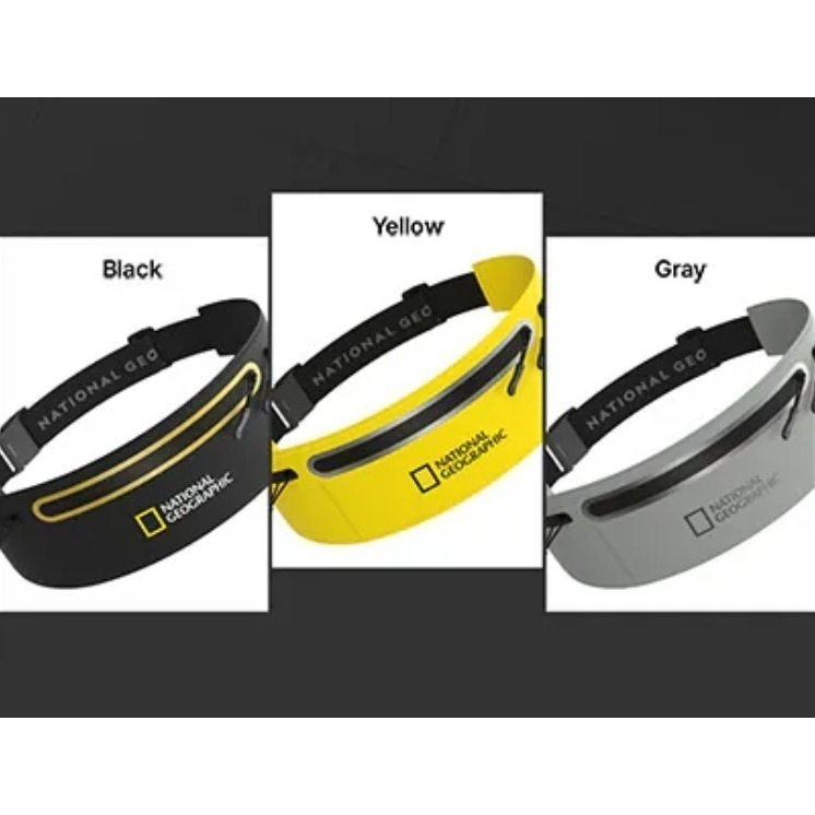 【限時購】 國家地理 NatGeo Running Belt 隨行運動腰包 收納包 運動包 腰包-細節圖9