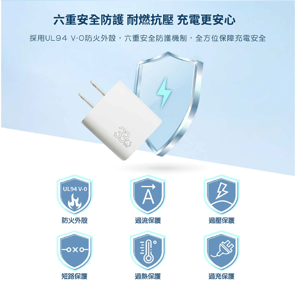 Wephone 單孔 PD 33W 快充 充電器 充電頭 豆腐頭 type C 適 iPhone 16e 16 S25-細節圖7