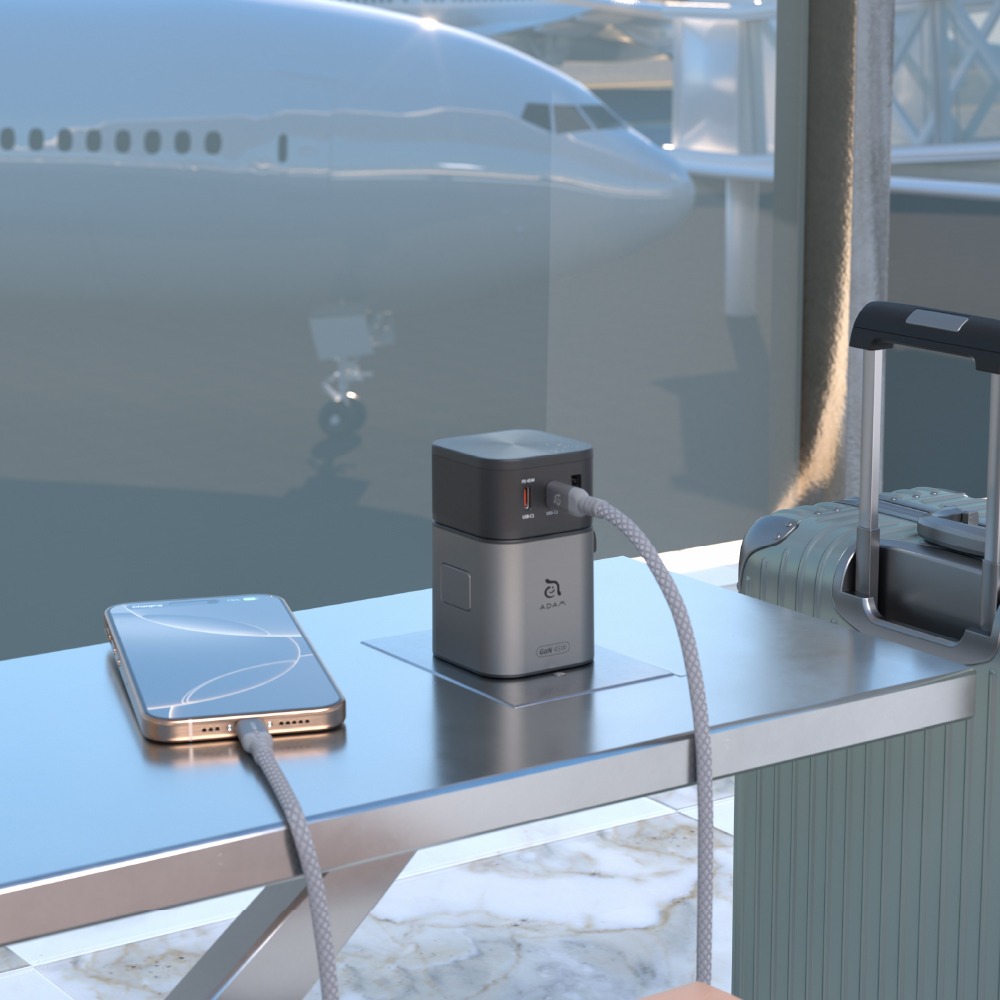 亞果元素 T45 45W 100W 45W 三孔 充電頭 充電器 快充頭 電源供應器 iPhone 15 16 s25-細節圖4