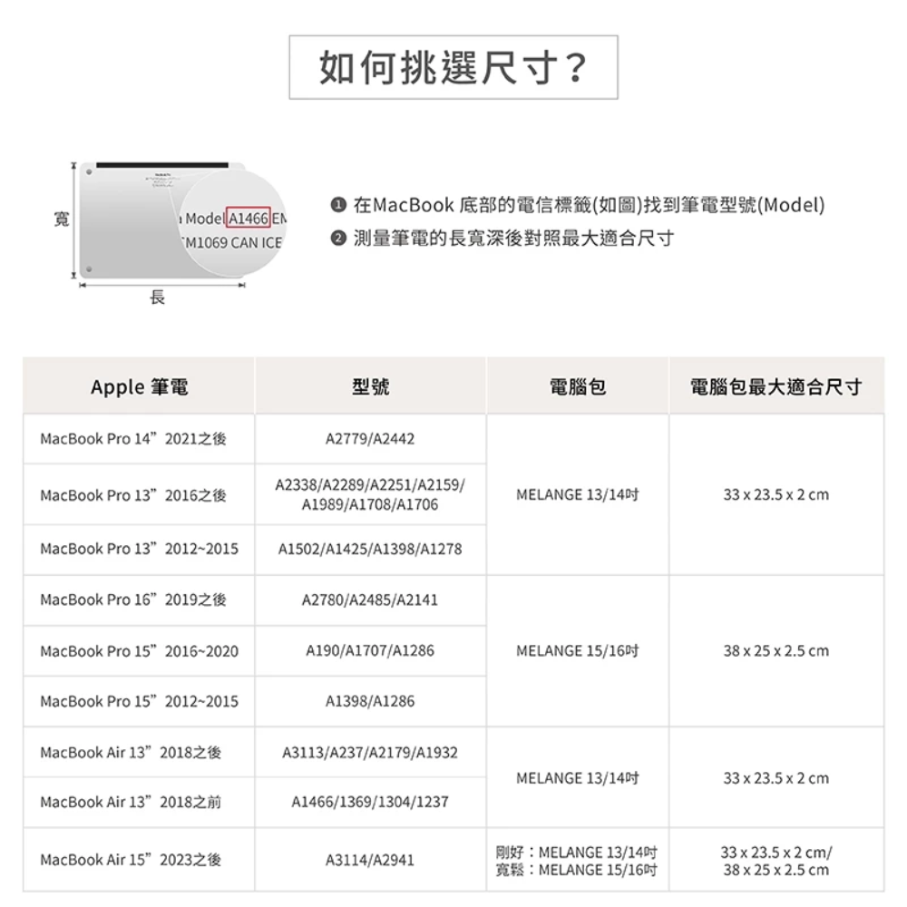 TUCANO Melange 簡約時尚 電腦 內袋包 13 14 15 16 吋 筆電包 電腦包 手提包 肩背包-細節圖9
