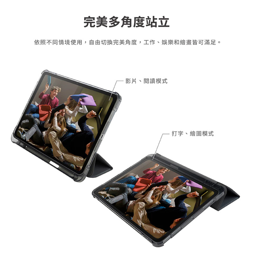 TUCANO iPad Pro 透明 背蓋 防摔殼 保護殼 平板殼 iPad pro 11 13 吋 2024 2025-細節圖4