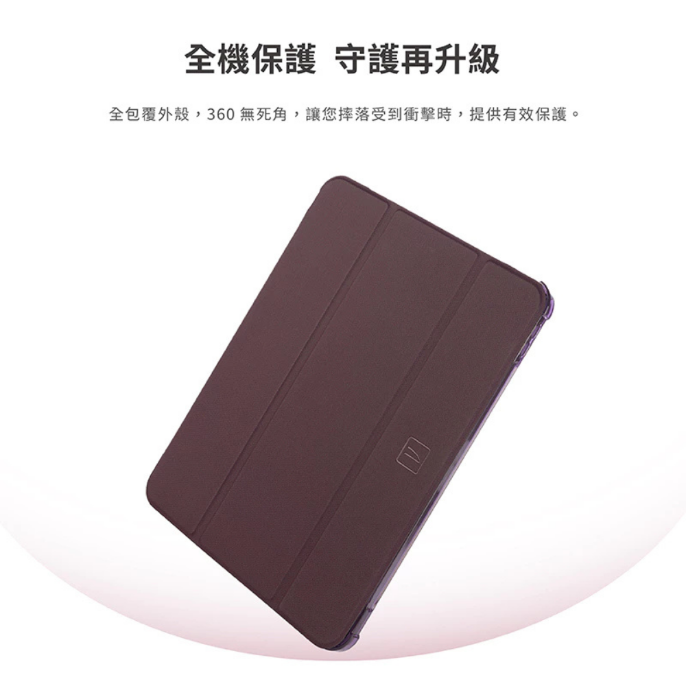 TUCANO iPad Pro 透明 背蓋 防摔殼 保護殼 平板殼 iPad pro 11 13 吋 2024 2025-細節圖11