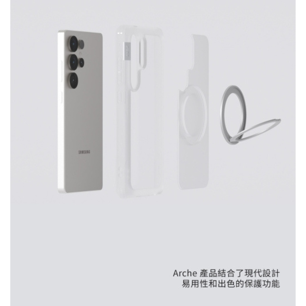 PLES 支架式 磁吸式 旋轉 360 支架 保護殼 防摔殼 手機殼 Galaxy S25 Ultra plus-細節圖5