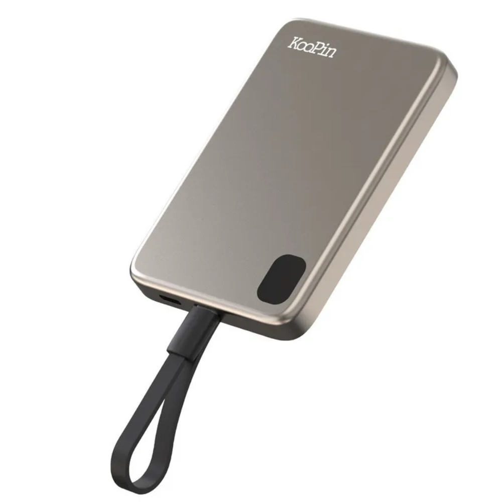 KooPin LT003 5000mAh 磁吸 無線 自帶線 行動電源 吸附式 適 iphone 15 16 s25-規格圖11