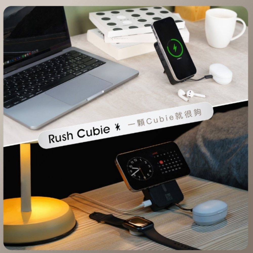 WEILIFE 10000mAh 磁吸 Qi2 3in1 自帶線 行動電源 magsafe iphone 15 16-細節圖7