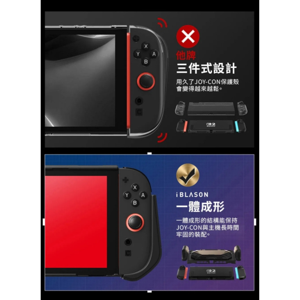 i Blason 防摔殼 多功能 保護殼 支架 支架殼 任天堂 遊戲機 Nintendo Switch 2-細節圖5