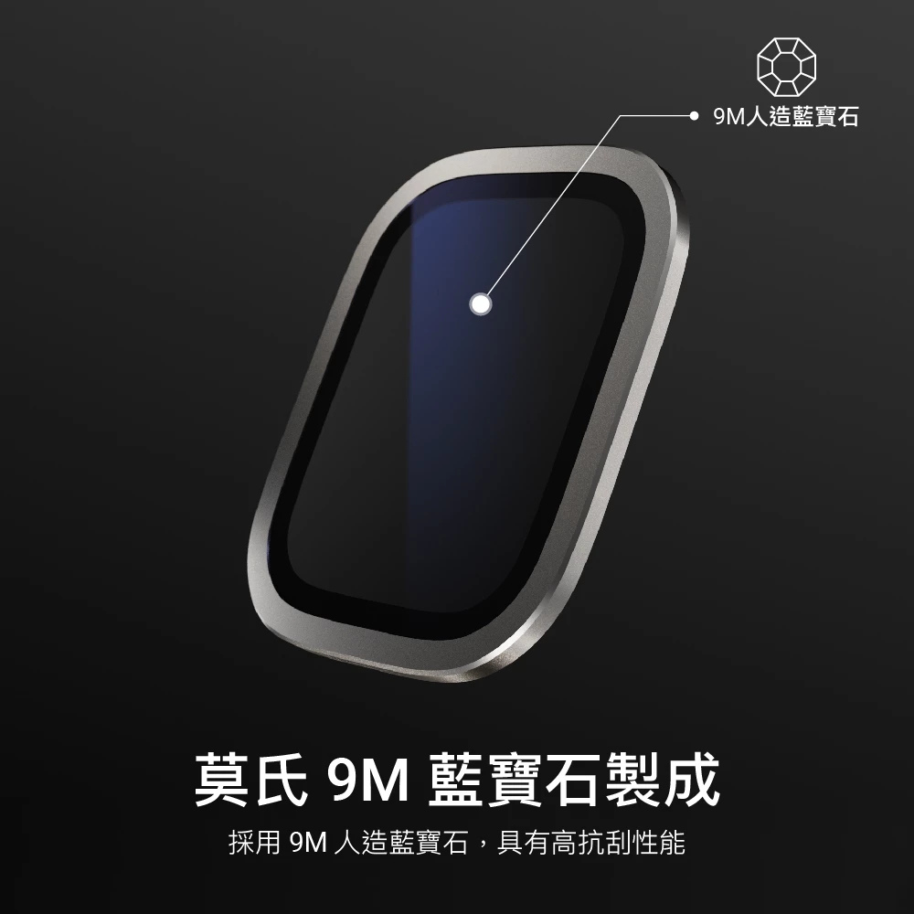 MAGEASY 藍寶石 AR 滿版 手錶貼 保護貼 Apple Watch 49 mm Ultra 1 & 2-細節圖5