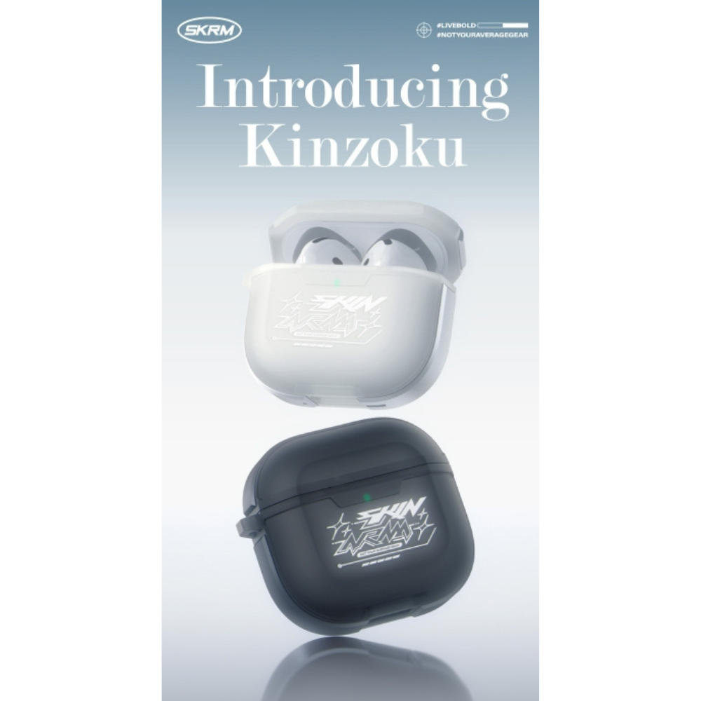 Skinarma Kinzoku 防摔殼 塗鴉藝術 保護殼 耳機殼 適 AirPods４ AirPods4-細節圖2