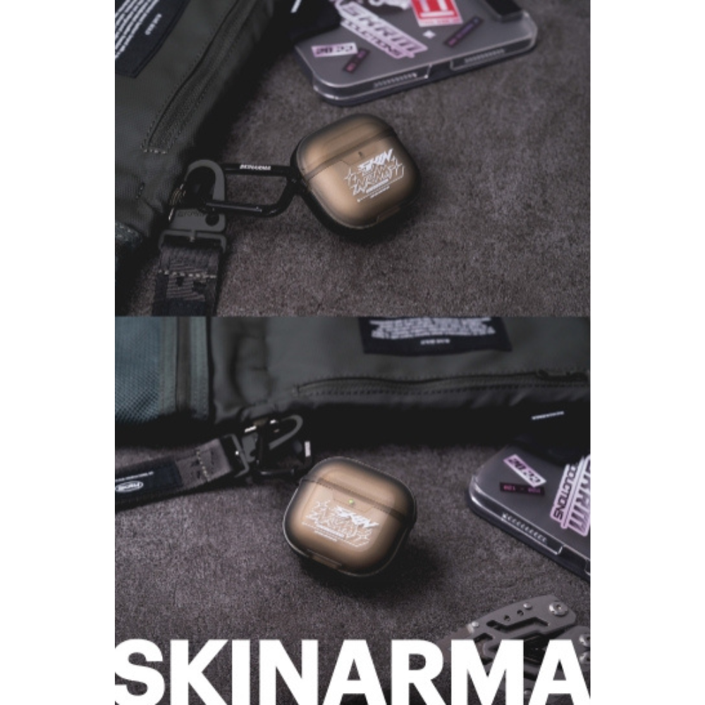 Skinarma Kinzoku 防摔殼 塗鴉藝術 保護殼 耳機殼 適 AirPods４ AirPods4-細節圖5