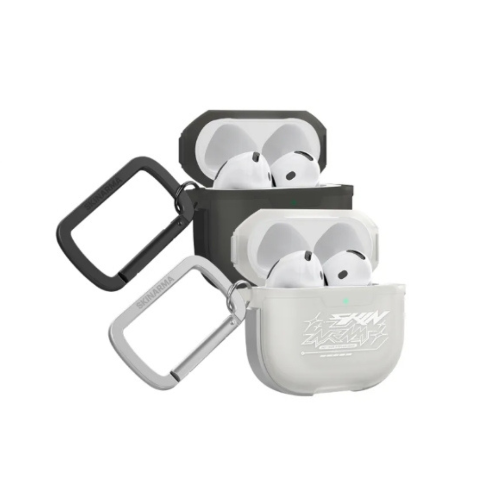 Skinarma Kinzoku 防摔殼 塗鴉藝術 保護殼 耳機殼 適 AirPods４ AirPods4-細節圖8