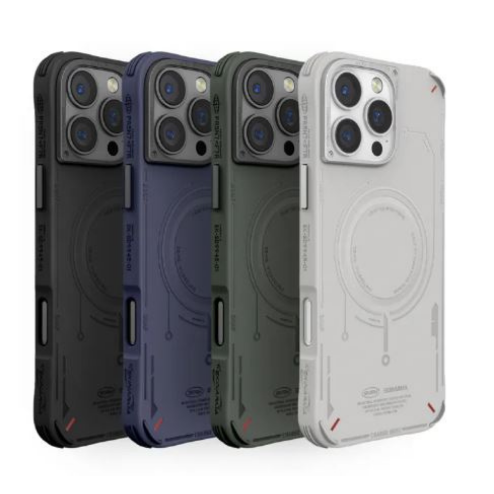 Skinarma Mecha 未來元素 磁吸 防摔殼 保護殼 MagSafe 適 IPhone 16 pro max-細節圖2