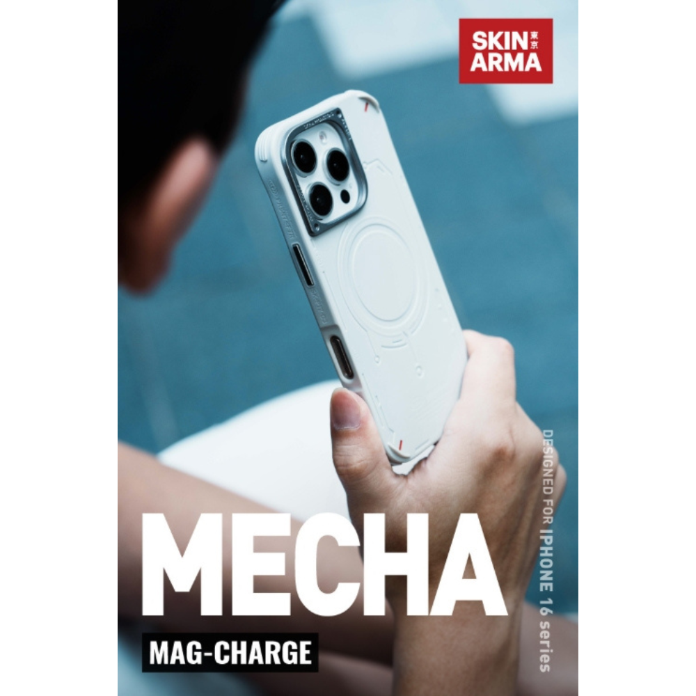 Skinarma Mecha 未來元素 磁吸 防摔殼 保護殼 MagSafe 適 IPhone 16 pro max-細節圖7