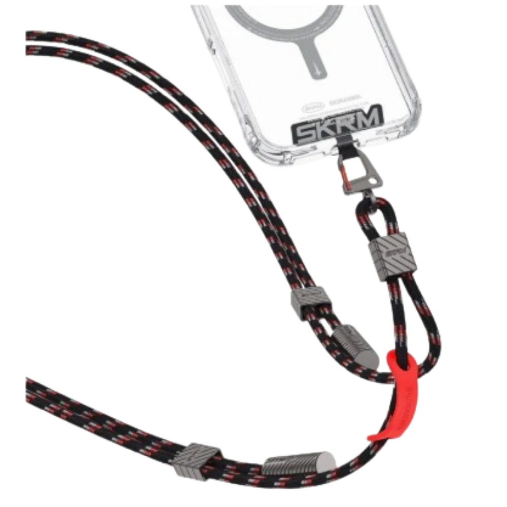 Skinarma Dyno VE 2合1 充電 手機 揹繩 斜背 type c pd usb c 附連接片 掛繩 編織-細節圖3