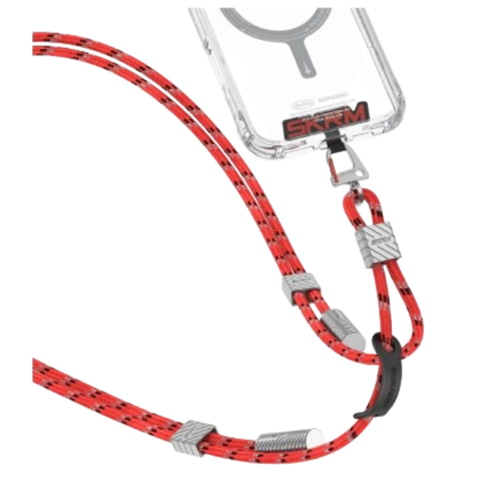 Skinarma Dyno VE 2合1 充電 手機 揹繩 斜背 type c pd usb c 附連接片 掛繩 編織-細節圖4