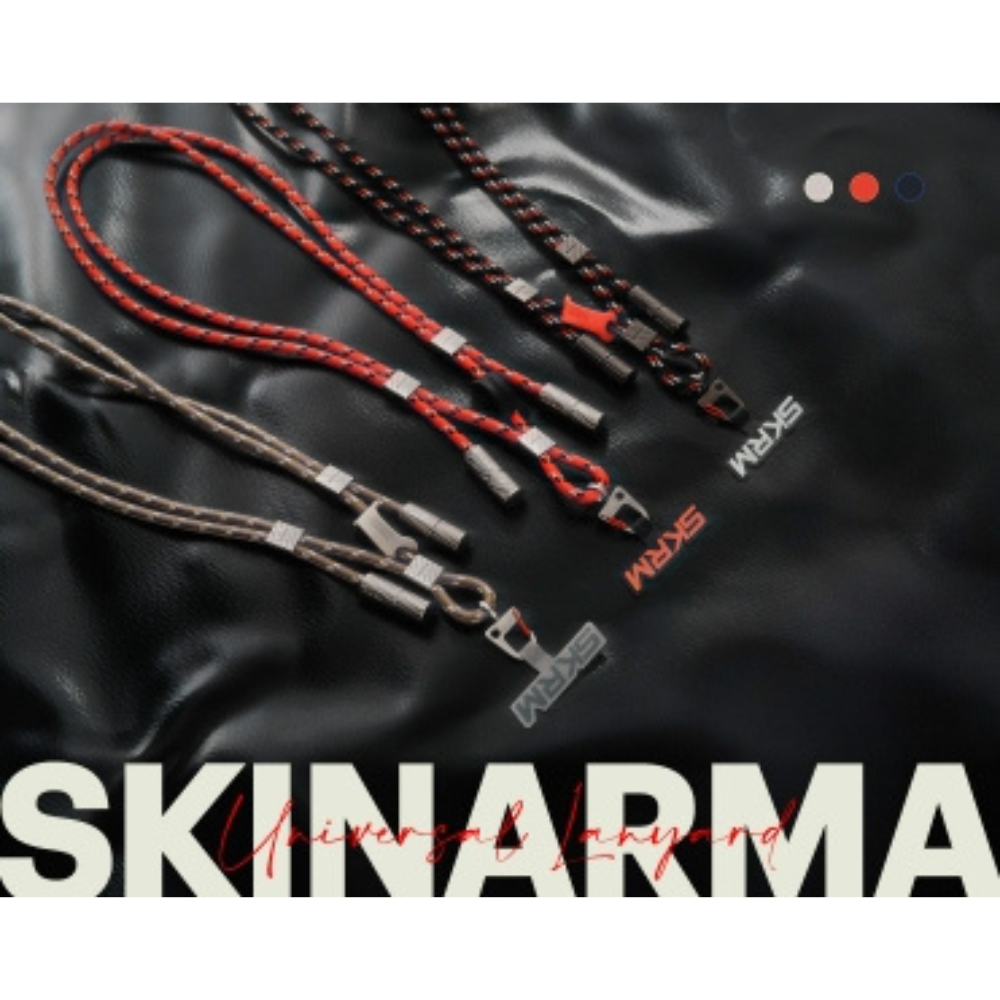 Skinarma Dyno VE 2合1 充電 手機 揹繩 斜背 type c pd usb c 附連接片 掛繩 編織-細節圖9