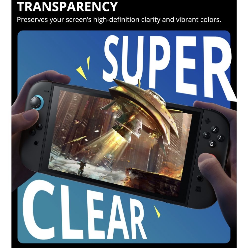 supcase 任天堂 玻璃貼 螢幕 9H 保護貼 螢幕貼 2入 極薄 玻璃 Nintendo Switch 2-細節圖5