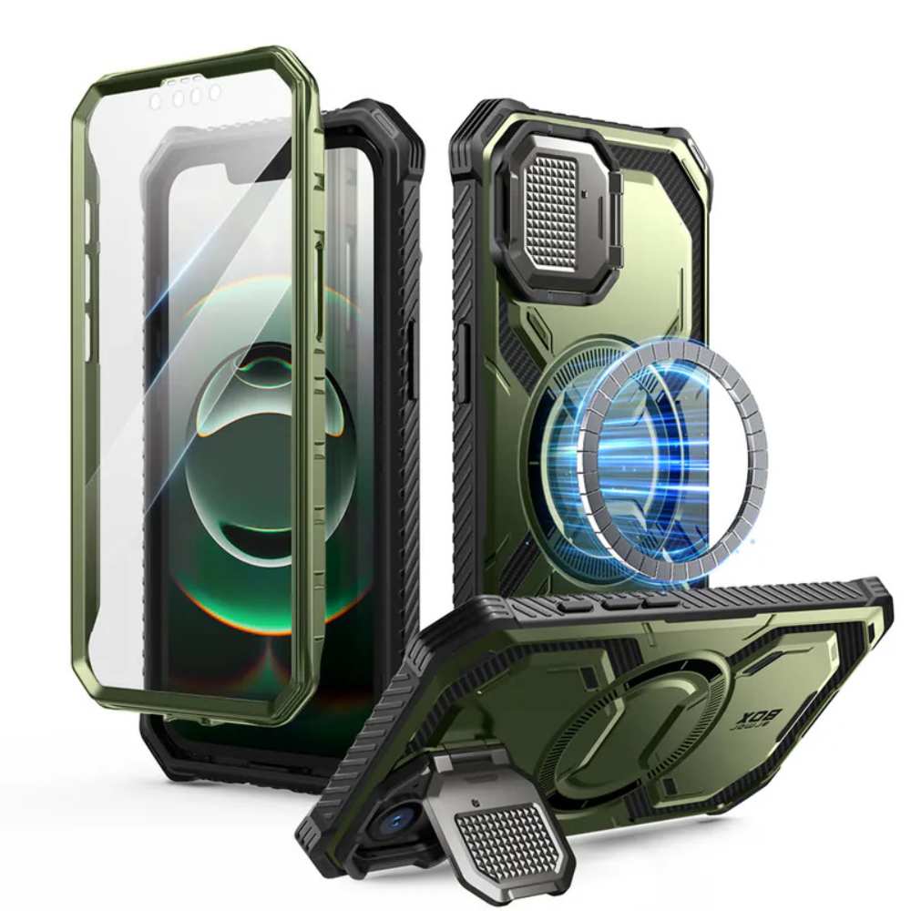 i-Blason 磁吸 軍規 手機殼 支架 保護殼 防摔殼 Armorbox iPhone 16e-細節圖4