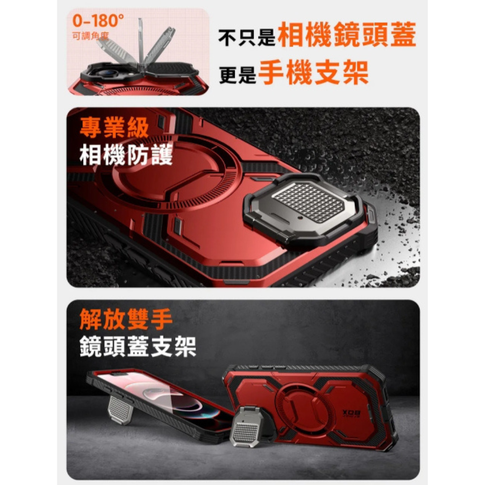 i-Blason 磁吸 軍規 手機殼 支架 保護殼 防摔殼 Armorbox iPhone 16e-細節圖8