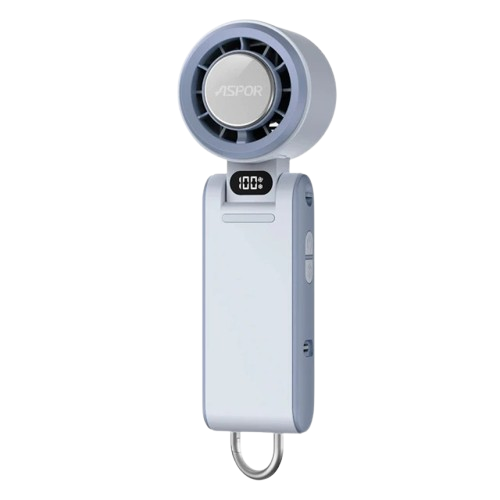 ASPOR 隨身 製冷 含掛繩 FN-188 折疊 可上飛機 手持 渦輪扇 電風扇 長續航 5200mAh 風扇-規格圖10