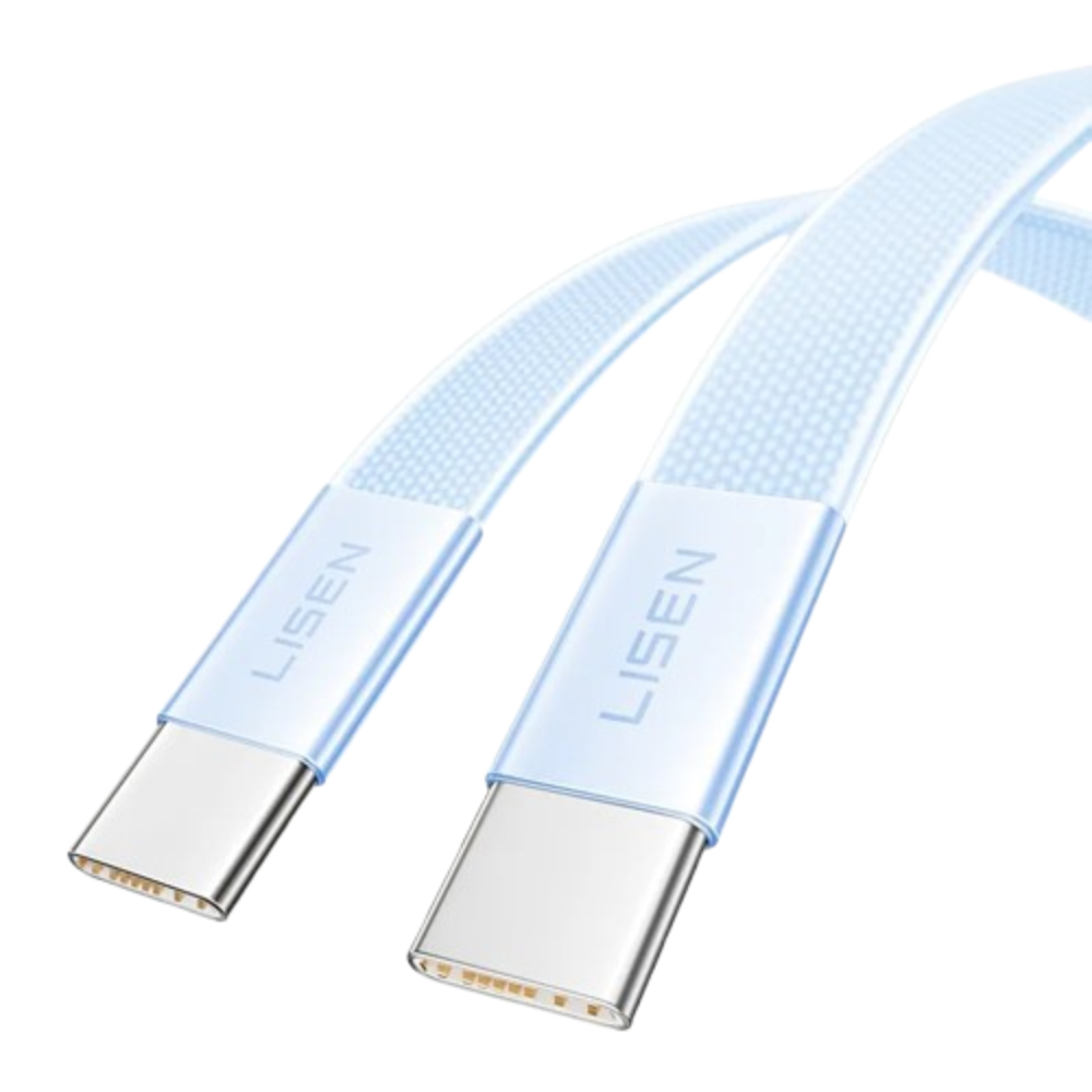 Lisen 60W 雙 Type C L601 充電線 快充線 超薄 果凍 適 iPhone 16e 17 16 15-細節圖11