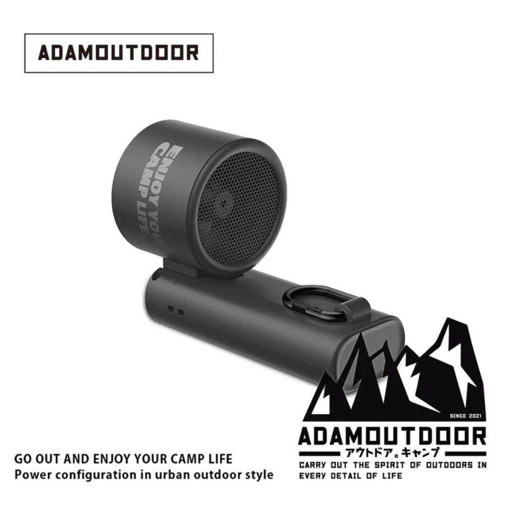 ADAMOUTDOOR 隨身 製冷 含掛繩 折疊 可上飛機 手持 渦輪扇 電風扇 長續航 風扇 冰鎮 5200mAh-細節圖5