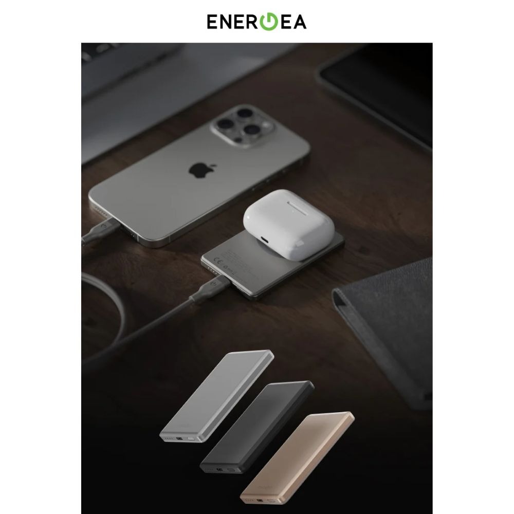 ENERGEA AluPac Mini 磁吸 無線 行動電源 MagSafe 5000mAh iPhone 16 17-細節圖6