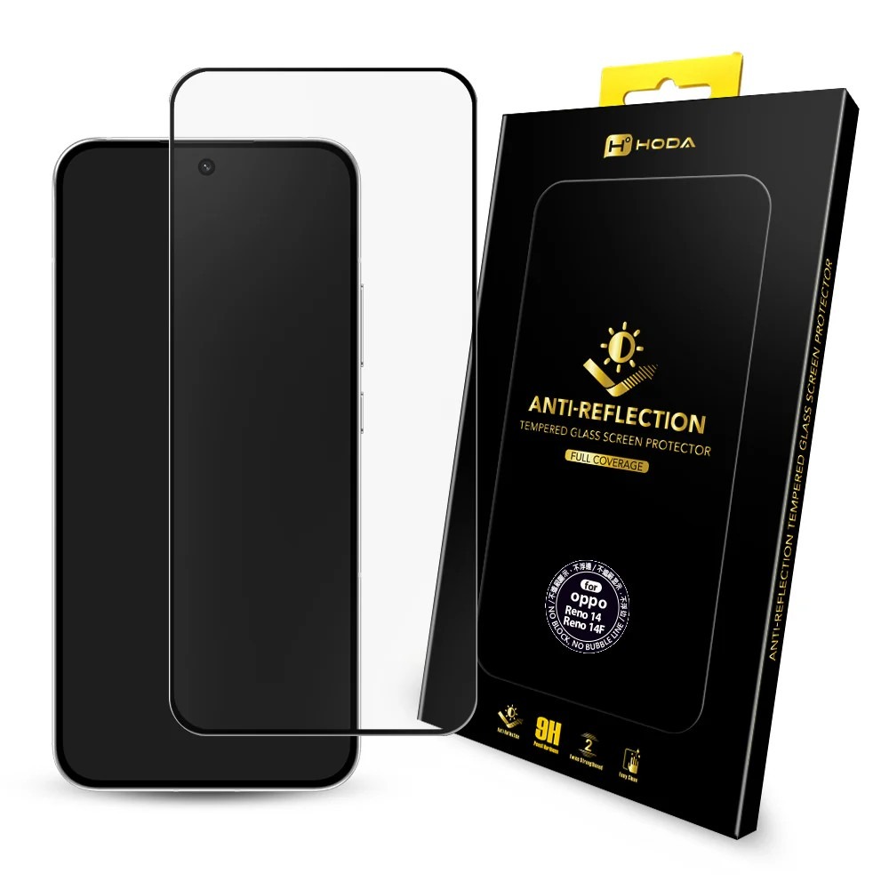 hoda 9H 2.5d AR 抗反射 玻璃貼 保護貼 螢幕貼 OPPO Reno 14 14F pro 14pr-規格圖9