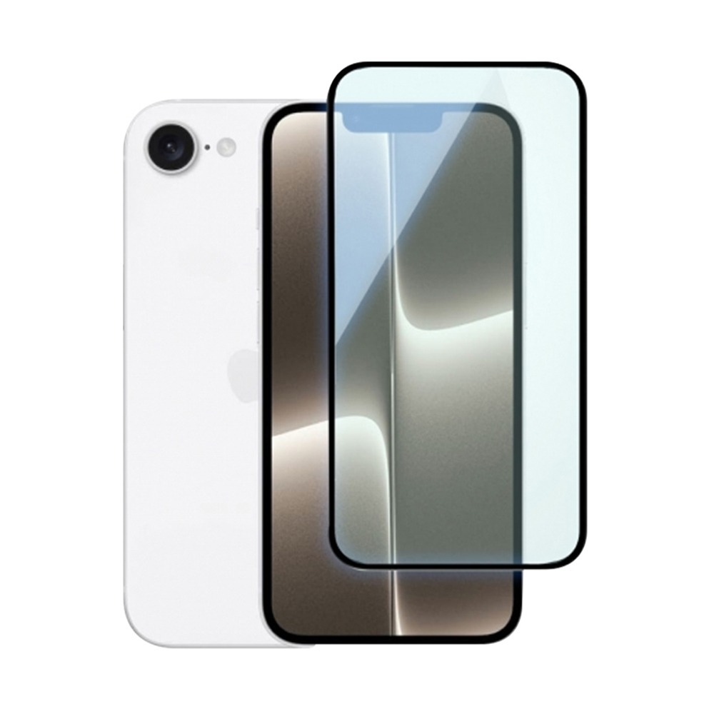 膜力威 德國萊因 TÜV BLR60 AR 增透 抗藍光 2.5D 滿版 9H 玻璃貼 保護貼  iPhone 16e-細節圖2