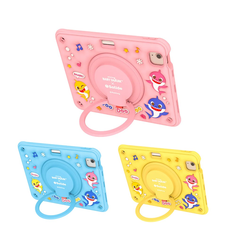 SOLiDE 鯊魚寶寶 正版授權 iPad 平板 支架 保護殼 iPad Air 10.9 吋 11吋 Pro 11吋-細節圖2